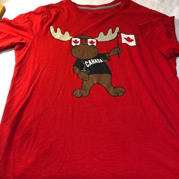 Under Armour Canada shirt & moose Canada T-shirt Tee both Youth XL (14-16) - Picture 5 of 8